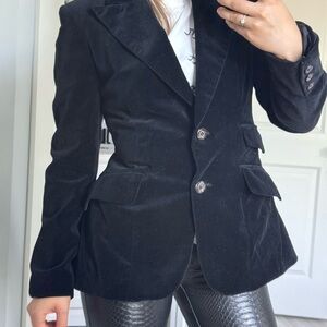 Focus 2000 Black Tailored Blazer Jacket
